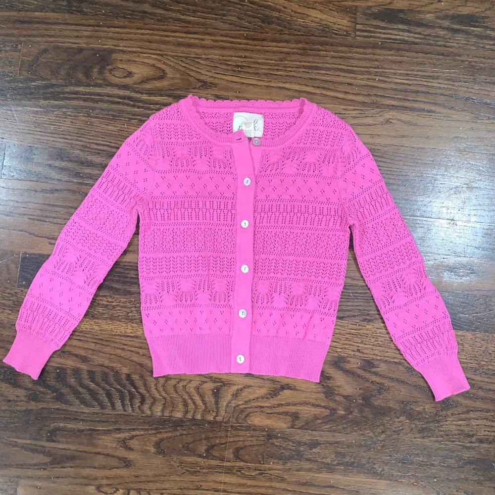 Peek Pink Shimmer Layering Top Size S (4/5)